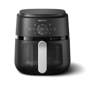 Мультипечь Philips Ovi digital, 1500Вт, чаша-4.2л, сенсорное управление, 13 авто. программ, окошко, пластик, черный №2