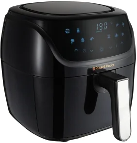 Мультипечь Russell Hobbs SatisFry Air Medium, 1350Вт, чаша-4л, сенсорное управл., алюминий/пластик, черно-серый №4
