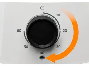 Мультипечь Gorenje 1300Вт, чаша-4.5л, механическое управление, 7 авто. программ, пластик, белый №4