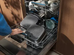 Мультипечь Electrolux 1350Вт, чаша-3.3л, сенсорное управление, 5 авто. программ, пластик, черный №5