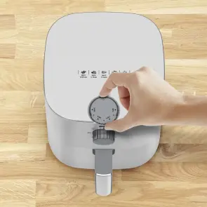 Мультипіч Tefal Easy Fry Essential, 1430Вт, чаша-3.5л, механічне керув., пластик, білий №6