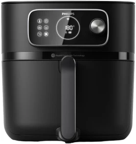 Мультипіч Philips Ovi Combi Connected, 2200Вт, чаша-8.3л, механічне керув., 22 авто. програм, пластик, чорний №1