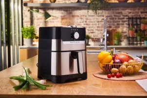 Мультипіч Tefal EasyFry&Grill, 1550Вт, чаша-4.2л, механічне керув., від 80°C до 200°C, пластик, сірий №3
