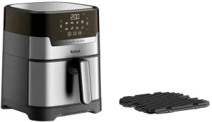 Мультипечь Tefal EasyFry&Grill Precision, 1550Вт, чаша-4.2л, сенсорное управл., пластик, серый №7