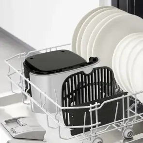 Мультипіч Tefal Easy Fry Essential, 1430Вт, чаша-3.5л, механічне керув., пластик, білий №9