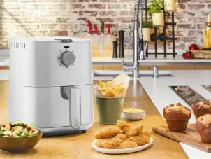 Мультипіч Tefal Easy Fry Essential, 1430Вт, чаша-3.5л, механічне керув., пластик, білий №10