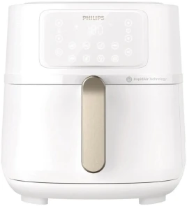 Мультипіч Philips XXL Connected 2000Вт, чаша-7,2 л, сенсорне керування, 16 програм, пластик, біло-сріблястий №1