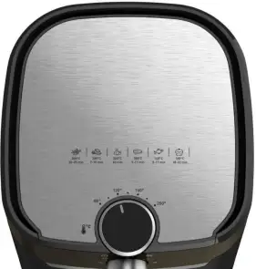 Мультипечь Tefal AirFry&Grill, 1550Вт, чаша-4.2л, электронное управл., пластик, черный №9