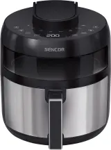 Мультипечь Sencor Vita, 1500Вт, чаша-5л, сенсорное управл., 8 программ, металл/пластик, серо-черный