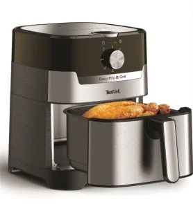 Мультипіч Tefal EasyFry&Grill, 1550Вт, чаша-4.2л, механічне керув., від 80°C до 200°C, пластик, сірий №10