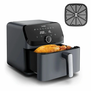 Мультипіч Tefal Easy Fry Mega, 1700Вт, чаша-7.5л, сенсорне керув., 8 програм, пластик, темно-сірий №3