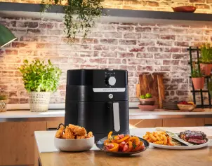 Мультипіч OBH Nordica EasyFry&Grill, 1550Вт, чаша-4.2л, механічне керув., від 40°C до 200°C, пластик, чорний №3