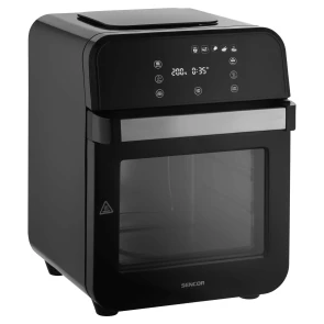 Мультипечь Sencor Vita, 1500Вт, объем-12л, сенсорное управл., 60-200°C, нержав.сталь/пластик, черный №7