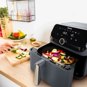 Мультипіч Tefal Easy Fry Mega, 1700Вт, чаша-7.5л, сенсорне керув., 8 програм, пластик, темно-сірий №6