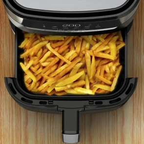 Мультипечь Tefal Easy Fry&Grill Vision Window, 1550Вт, чаша-4.2л, сенсорное управл., 10 программ, с окошком, пластик, черный №5