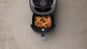 Мультипечь Philips Ovi Series 3000 1400Вт, чаша-4.2л, сенсорное управл., 6 авто. программ, пластик, черный №6
