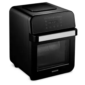 Мультипечь Sencor Vita, 1500Вт, объем-12л, сенсорное управл., 60-200°C, нержав.сталь/пластик, черный №8