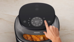 Мультипечь Philips Ovi Series 3000 1400Вт, чаша-4.2л, сенсорное управл., 6 авто. программ, пластик, черный №7