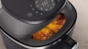 Мультипечь Philips Ovi Series 3000 1400Вт, чаша-4.2л, сенсорное управл., 6 авто. программ, пластик, черный №8
