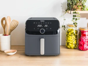 Мультипіч Tefal Easy Fry Mega, 1700Вт, чаша-7.5л, сенсорне керув., 8 програм, пластик, темно-сірий №9
