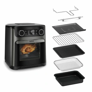 Мультипіч Tefal Easy Fry Multifunctional, 1800Вт, механічне керув., 9 програм, пластик, чорний №3