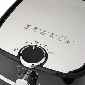 Мультипіч OBH Nordica EasyFry&Grill, 1550Вт, чаша-4.2л, механічне керув., від 40°C до 200°C, пластик, чорний №9