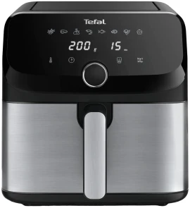 Мультипіч Tefal Easy Fry Mega, 1700Вт, чаша-7.5л, сенсорне керув., 8 програм, пластик, чорний №1