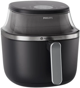 Мультипіч Philips Ovi XL Series 3000, 2000Вт, чаша-7.2л, сенсорне управл., 16 авто. програм, з віконцем, пластик, чорний №1