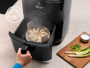 Мультипіч Electrolux 1800Вт, чаша-6.8л, сенсорне керування, 6 авто. програм, пара, пластик, чорний №5