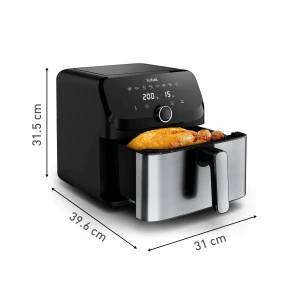 Мультипіч Tefal Easy Fry Mega, 1700Вт, чаша-7.5л, сенсорне керув., 8 програм, пластик, чорний №4