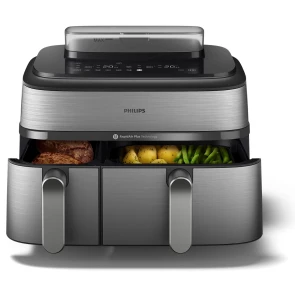 Мультипечь Philips Ovi Dual Steam 2750Вт, чаша-3+6л, сенсорное управл., 12 авто. программ, пластик/металл №4