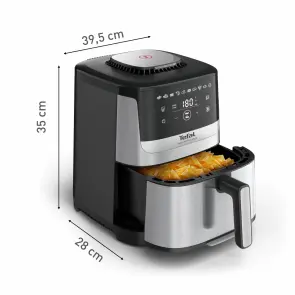 Мультипіч Tefal Easy Fry Silence, 1670Вт, чаша-5л, сенсорне керув., 10 програм, пластик, нерж. сталь-чорний №6