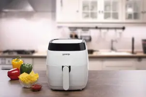 Мультипечь Gorenje 1400Вт, чаша-3.5л, сенсорное управл., 9 авто. программ, пластик, белый №9
