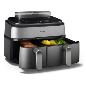 Мультипечь Philips Ovi Dual Steam 2750Вт, чаша-3+6л, сенсорное управл., 12 авто. программ, пластик/металл №5