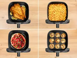 Мультипіч Tefal Easy Fry Mega, 1700Вт, чаша-7.5л, сенсорне керув., 8 програм, пластик, чорний №7