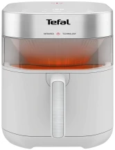 Мультипечь Tefal Easy Fry Infrared, 1500Вт, чаша-7л, сенсорное управл., 8 программ, с окошком, пластик, светло-серый