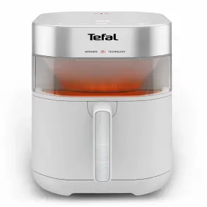 Мультипечь Tefal Easy Fry Infrared, 1500Вт, чаша-7л, сенсорное управл., 8 программ, с окошком, пластик, светло-серый №2