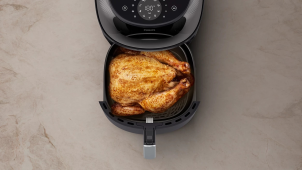 Мультипіч Philips Ovi XL Series 3000, 2000Вт, чаша-7.2л, сенсорне управл., 16 авто. програм, з віконцем, пластик, чорний №6