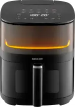 Мультипечь Sencor Vita, 1500Вт, чаша-5л, сенсорное управл., 10 программ, металл/пластик, с окошком, черный