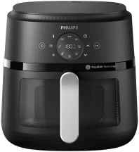Мультипечь Philips Ovi Series 2000 1700Вт, чаша-6.2л, сенсорное управл., 13 авто. программ, пластик, черный