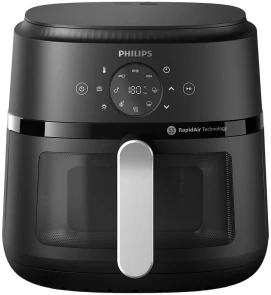 Мультипечь Philips Ovi Series 2000 1700Вт, чаша-6.2л, сенсорное управл., 13 авто. программ, пластик, черный №1