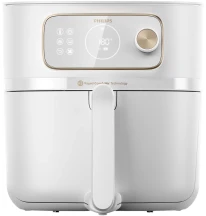 Мультипечь Philips Combi XXL Connected 2200Вт, чаша-8.3л, сенсорное управл., 22 авто. программ, пластик, белый