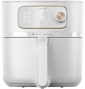 Мультипечь Philips Combi XXL Connected 2200Вт, чаша-8.3л, сенсорное управл., 22 авто. программ, пластик, белый №1