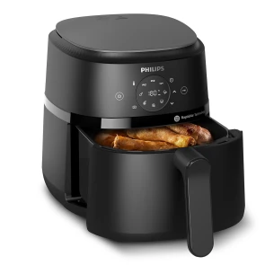 Мультипечь Philips Ovi Dual Steam 1500Вт, чаша-4.2л, сенсорное управл., 13 авто. программ, пластик, черный №5