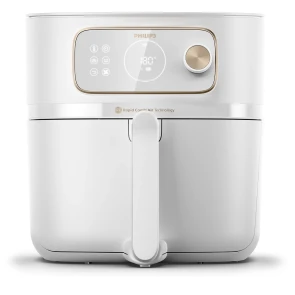 Мультипечь Philips Combi XXL Connected 2200Вт, чаша-8.3л, сенсорное управл., 22 авто. программ, пластик, белый №2