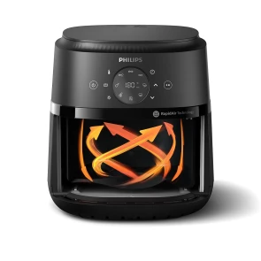 Мультипечь Philips Ovi Dual Steam 1500Вт, чаша-4.2л, сенсорное управл., 13 авто. программ, пластик, черный №6