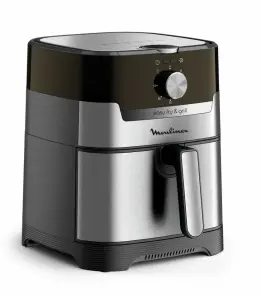 Мультипечь Moulinex EasyFry&Grill, 1550Вт, чаша-4.2л, механическое управл., пластик, серый №3