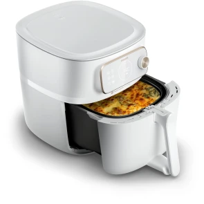 Мультипечь Philips Combi XXL Connected 2200Вт, чаша-8.3л, сенсорное управл., 22 авто. программ, пластик, белый №3