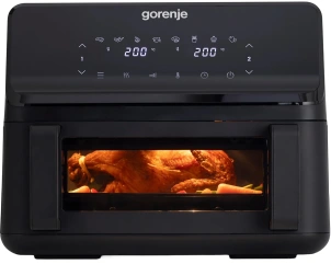 Мультипіч Gorenje 2700Вт, чаша-9л, сенсорне керування, 8 авто. програм, пластик, чорний №1