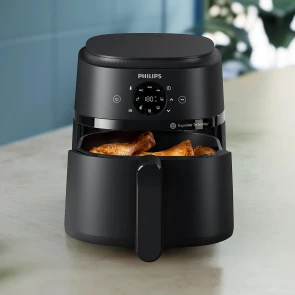 Мультипечь Philips Ovi Dual Steam 1500Вт, чаша-4.2л, сенсорное управл., 13 авто. программ, пластик, черный №7